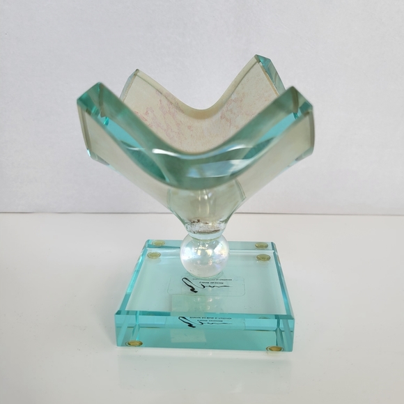 Evans Designs | Vintage Art Glass Sculpture - Picture 3 of 11